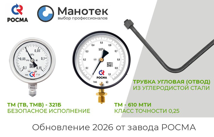 Новинки от Завода Росма 2026 г.!