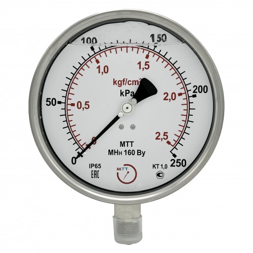 Коррозионностойкие манометры - МНн 160 Ву