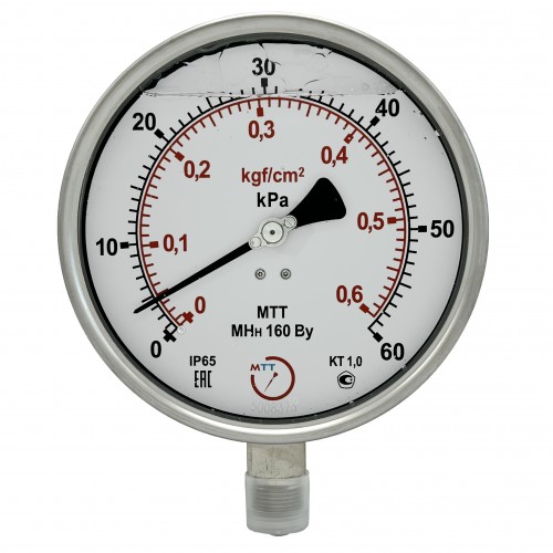 Коррозионностойкие манометры - МНн 160 Ву